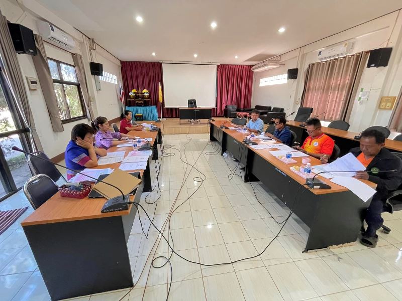 การประชุมคณะกรรมการสนับสนุนการจัดทำแผนพัฒนาท้องถิ่นฯ ประจำปีงบประมาณ 2567